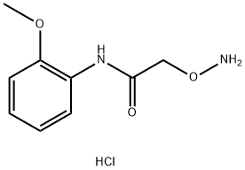 1-[[2-(AMMONIOOXY)ACETYL]AMINO]-2-METHOXYBENZENE CHLORIDE 结构式