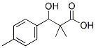 2,2-DIMETHYL-3-HYDROXY-3-(P-TOLYL)PROPIONIC ACID 结构式