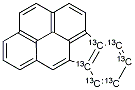 INDENO(1,2,3-C,D)PYRENE (13C6) 结构式