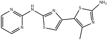 4'-METHYL-N2-PYRIMIDIN-2-YL-[4,5']BITHIAZOLYL-2,2'-DIAMINE 结构式