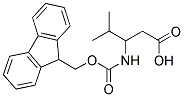 FMOC-DL-BETA-LEU-OH 结构式