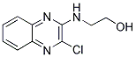 2-[(3-CHLOROQUINOXALIN-2-YL)AMINO]ETHAN-1-OL 结构式
