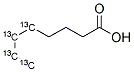 OCTANOIC-5,6,7,8-13C4 ACID 结构式