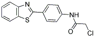 ACETAMIDE, N-[4-(2-BENZOTHIAZOLYL)PHENYL]-2-CHLORO- 结构式