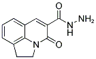 1,2-Dihydro-4-oxo-pyrrolo[3,2,1-ij]quinoline-5-carboxylic acid hydrazide 结构式