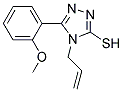 4-ALLYL-5-(2-METHOXYPHENYL)-4H-1,2,4-TRIAZOLE-3-THIOL 结构式