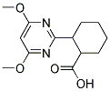 2-(4,6-DIMETHOXYPYRIMIDIN-2-YL)CYCLOHEXANECARBOXYLIC ACID 结构式