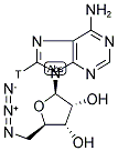 5'-DEOXY 5'-AZIDOADENOSINE, [8-3H(N)]- 结构式
