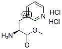 3-(3-PYRIDYL)-L-ALANINE METHYL ESTER DIHYDROCHLORIDE 结构式