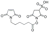 Ε-马来酰亚胺己酸磺基琥珀酰亚胺酯 结构式