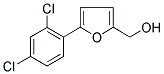 [5-(2,4-DICHLORO-PHENYL)-FURAN-2-YL]-METHANOL 结构式
