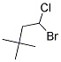 1-BROMO-1-CHLORO-3,3-DIMETHYLBUTANE 结构式