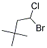 1-Bromo-1-chloro-3,3-dimethylbutane 结构式