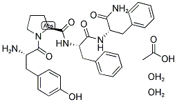 ENDOMORPHIN-2 (HUMAN, BOVINE) ACOH H2O 结构式