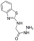 2-(1,3-BENZOTHIAZOL-2-YLAMINO)ACETOHYDRAZIDE 结构式