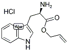 D-TRYPTOPHAN ALLYL ESTER HYDROCHLORIDE 结构式