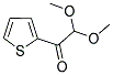 2,2-DIMETHOXY-1-THIEN-2-YLETHANONE 结构式