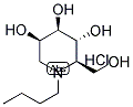 N-BUTYLDEOXYMANNOJIRIMYCIN, HYDROCHLORIDE 结构式