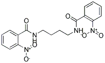 (2-NITROPHENYL)-N-(4-((2-NITROPHENYL)CARBONYLAMINO)BUTYL)FORMAMIDE 结构式