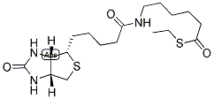 6-(BIOTINYLAMINO)THIOCAPROIC ACID, S-ETHYL ESTER 结构式