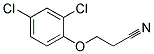 3-(2,4-DICHLOROPHENOXY)PROPANENITRILE 结构式