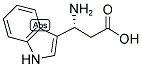 (R)-3-AMINO-3-(1H-INDOL-3-YL)-PROPIONIC ACID 结构式