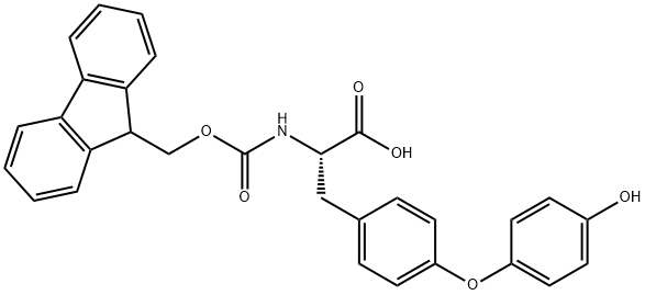 FMOC-L-THYRONINE 结构式