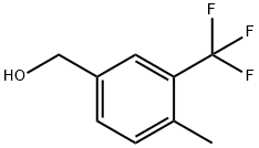 4-METHYL-3-(TRIFLUOROMETHYL)BENZYL ALCOHOL 结构式