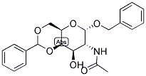BENZYL-2-ACETAMIDO-2-DEOXY-4,6-DI-O-BENZYLIDENE-2-DESOXY-ALPHA-D-GALACTOPYRANOSIDE 结构式