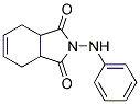 2-ANILINO-3A,4,7,7A-TETRAHYDRO-1H-ISOINDOLE-1,3(2H)-DIONE 结构式