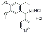 6,7-DIMETHOXY-1-(4-PYRIDYL)-1,2,3,4-TETRAHYDRO-ISOQUINOLINE DIHYDROCHLORIDE