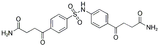 4-SUCCINAMYL-N-(4-SUCCINAMYL)BENZENESULPHONAMIDE 结构式