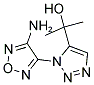 2-[1-(4-Amino-1,2,5-oxadiazol-3-yl)-1H-1,2,3-triazol-5-yl]-2-propanol 结构式