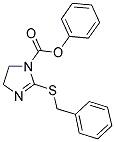 PHENYL 2-(BENZYLSULFANYL)-4,5-DIHYDRO-1H-IMIDAZOLE-1-CARBOXYLATE 结构式