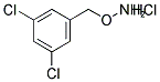 1-[(Ammoniooxy)methyl]-3,5-dichlorobenzene chloride 结构式