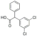 2-(3,5-DICHLOROPHENYL)-2-PHENYLACETIC ACID 结构式