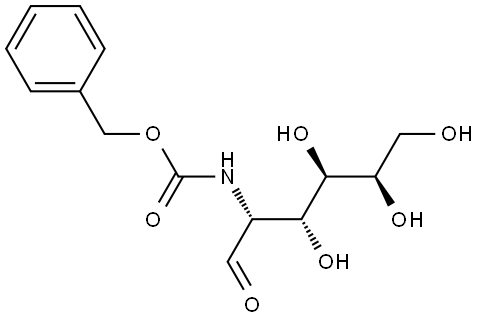 2-(苄氧基羰基)-2-脱氧D半乳糖 结构式
