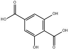 2,6-二羟基间苯二甲酸 结构式