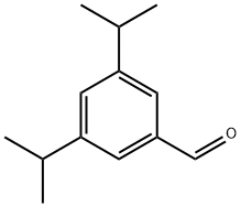 3,5-二异丙基苯甲醛 结构式