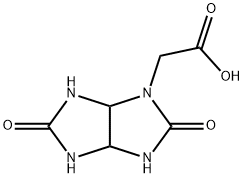 (2,5-DIOXO-HEXAHYDRO-IMIDAZO[4,5-D]-IMIDAZOL-1-YL)-ACETIC ACID 结构式