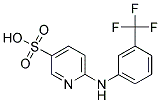 6-[3-(TRIFLUOROMETHYL)ANILINO]-3-PYRIDINESULFONIC ACID 结构式