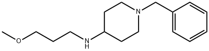 (1-BENZYL-PIPERIDIN-4-YL)-(3-METHOXY-PROPYL)-AMINE 结构式