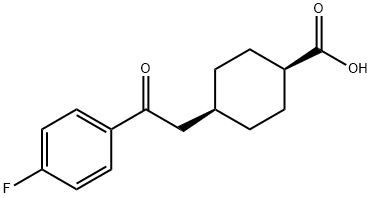 CIS-4-[2-(4-FLUOROPHENYL)-2-OXOETHYL]CYCLOHEXANE-1-CARBOXYLIC ACID