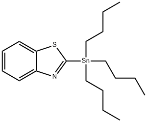 2-三丁基甲锡烷基苯并噻唑 结构式