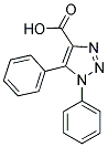 1,5-DIPHENYL-4-CARBOXY-1,2,3-TRIAZOLE 结构式