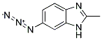 6-Azido-2-methyl-1H-benzimidazole 结构式