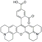 5(6)-CARBOXY-X-RHODAMINE 结构式