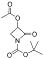 3-Acetoxy-Boc-2-azetidinone 结构式