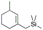 (3-METHYLCYCLOHEX-1-ENYLMETHYL)TRIMETHYLSILANE 结构式