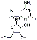 BETA-L-ADENOSINE, [2,8-3H]- 结构式